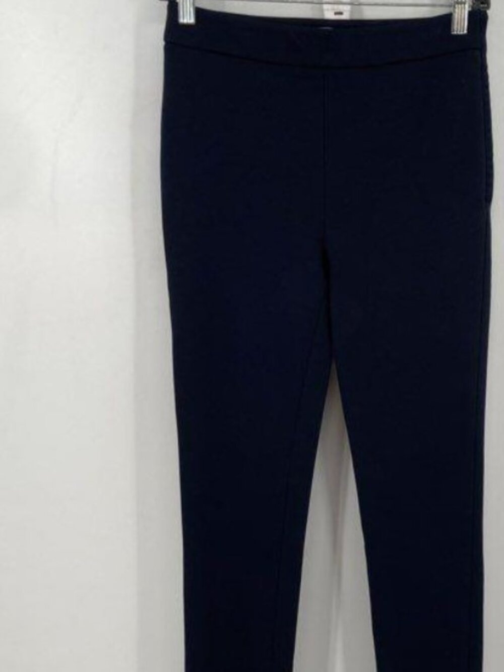 VALENTINO GARAVANI BLACK PANTS - Flat Front - thick fabric, stretch legs - 2
